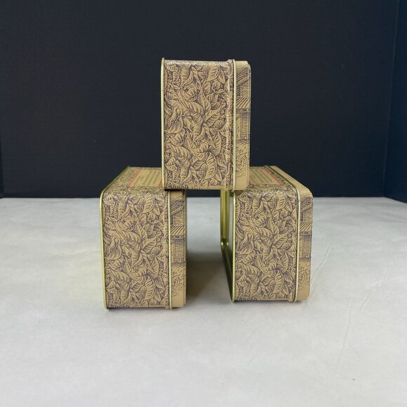 Vintage Doral Cigarettes Metal Tin Box Lot of 3 - Picture 4 of 10